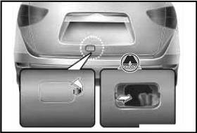 Устройство отпирания двери багажного отделения Hyundai IX55 Veracruz