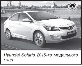 Автомобиль Hyundai Solaris 2015