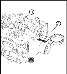 Проверка головки блока цилиндров Hyundai Sonata NF