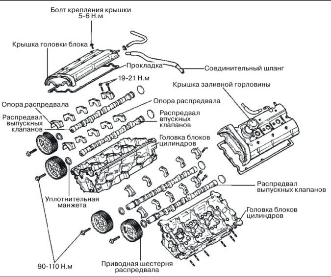 Газораспределительный механизм Hyundai Terracan
