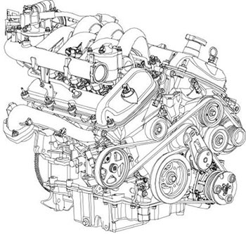 Двигатель Jaguar X-Type