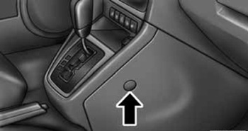 Разблокировка рычага переключения диапазонов Jeep Compass