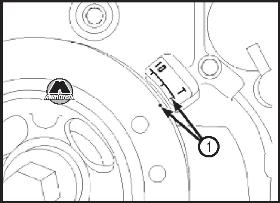 Крышка цепи привода газораспределительного механизма Jeep Compass
