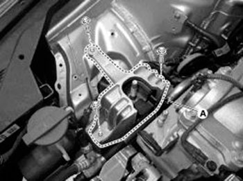 Монтажный кронштейн двигателя Kia Cerato c 2018 года