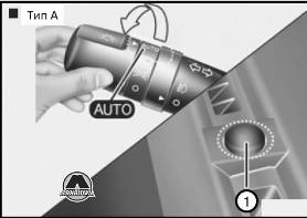 Автоматическое включение осветительных приборов Kia Cerato New