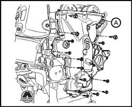 Установка двигателя KIA Cerato