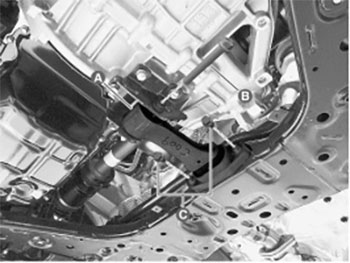 Блок двигателя и коробки передач KIA Sorento