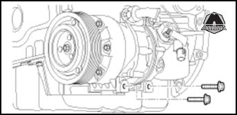 kia sorento установка привода газораспределительного механизма двигателя 2,4л