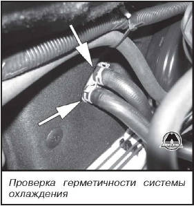 Проверки в моторном отсеке Lada Vesta