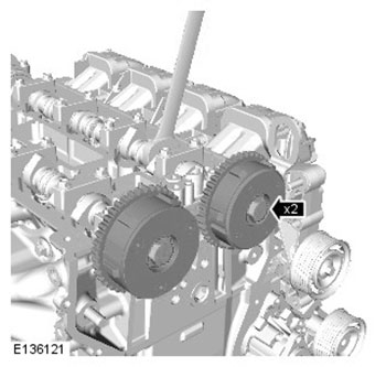 Привод газораспределительного механизма Land Rover Discovery Sport