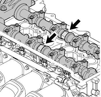 Привод газораспределительного механизма Lifan X70