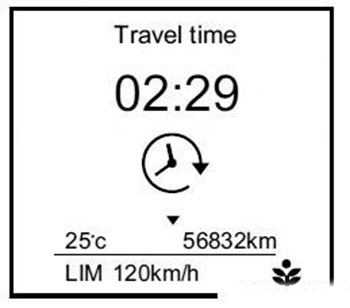 Время поездки Lifan X70