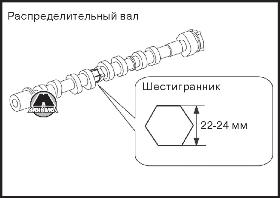Снятие и установка цепи привода газораспределительного механизма Mazda 3