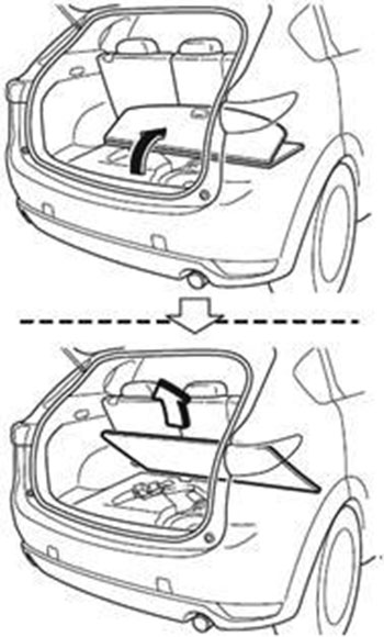 Вынимание запасного колеса Mazda CX-5 c 2017 года
