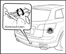 Буксирные проушины Mazda CX-9