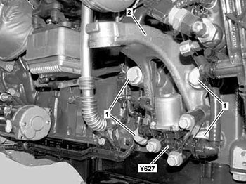 Опоры двигателя Mercedes Actros с 2012 года