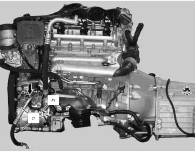 Двигатель Mercedes ML