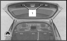 Дверь багажного отделения Mercedes ML