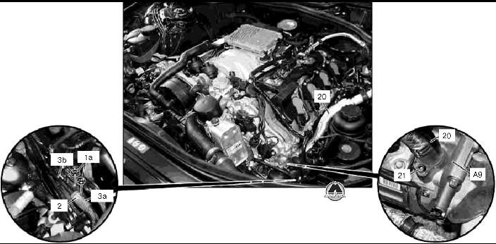 Замена двигателя Mercedes S-класс w221