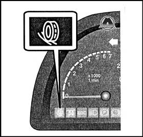 Световой индикатор системы ASR Mercedes Vito V-Klasse