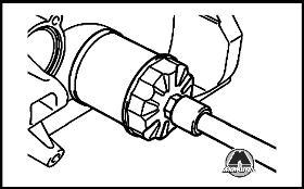 Снятие крышки цепи привода ГРМ Mitsubishi Colt