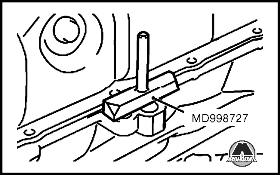 Снятие крышки цепи привода ГРМ Mitsubishi Colt