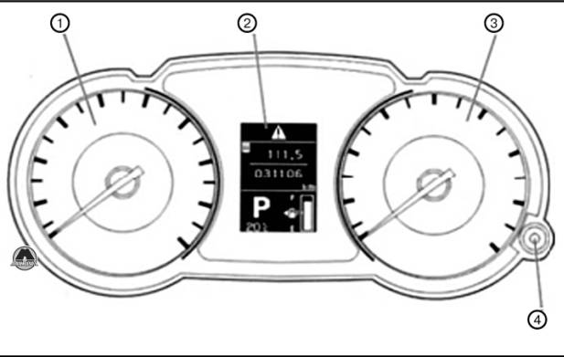 Контрольно-измерительные приборы Mitsubishi Lancer X