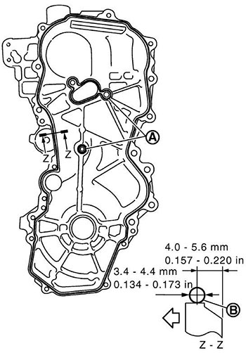 Цепь привода газораспределительного механизма Nissan Lafesta