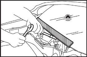 Меры предосторожности при проведении работ Nissan Sentra