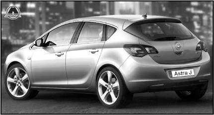 Автомобиль Opel Astra J