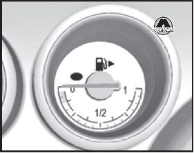 Указатель уровня топлива Opel Meriva