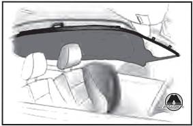 Система шторок безопасности Opel Zafira