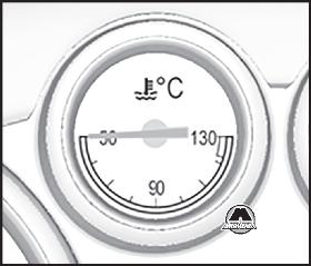 Индикатор температуры охлаждающей жидкости Opel Zafira C