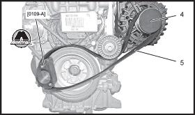 Ремень привода навесного оборудования Peugeot 2008