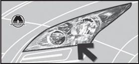 Замена ламп указателей поворотов Peugeot 3008