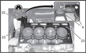 Установка головки блока цилиндров Peugeot 3008