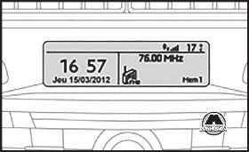 Монохромный дисплей С Peugeot 301