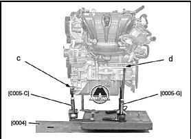 Снятие двигателя Peugeot 4008
