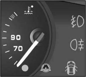 Температура охлаждающей жидкости Peugeot Expert Citroen Jumpy Fiat Scudo