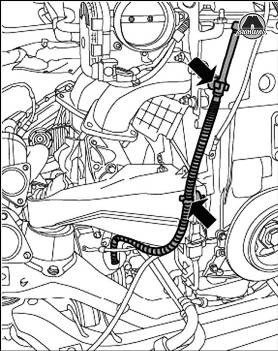 Подсоединение двигателя Porsche Cayenne 957