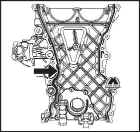 Передняя крышка двигателя Ravon Cobalt