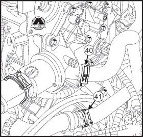 Снятие двигателя Renault Fluence
