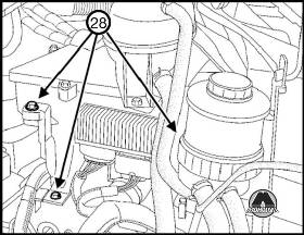Снятие двигателя Renault Master Opel Movano Nissan NV400