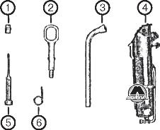 Комплект бортового инструмента Seat Alhambra