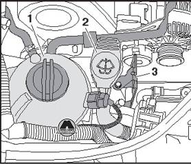 Снятие крышек распределительных шестерен Skoda Octavia 2