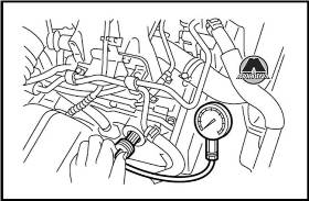 Проверка компрессии Subaru Forester