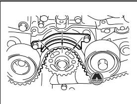 Установка ремня привода распределительного механизма Subaru Forester