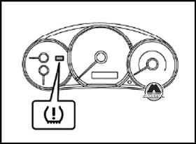 Система отображения давления воздуха в шинах Subaru Impreza