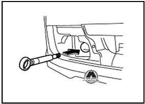 Передний буксировочный крюк Subaru Impreza