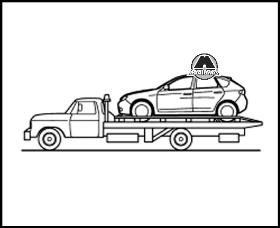 Использование эвакуатора Subaru Impreza